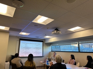 Mike Stern presenting at UPenn Phonetics Lab